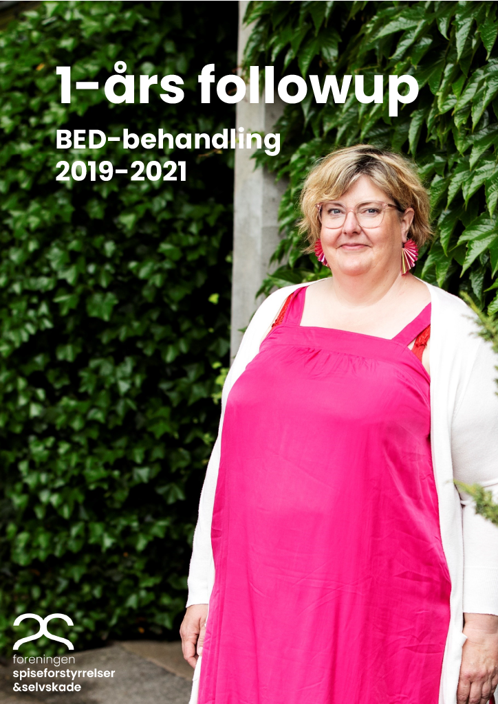 Forside på follow up: BED 1 års followup