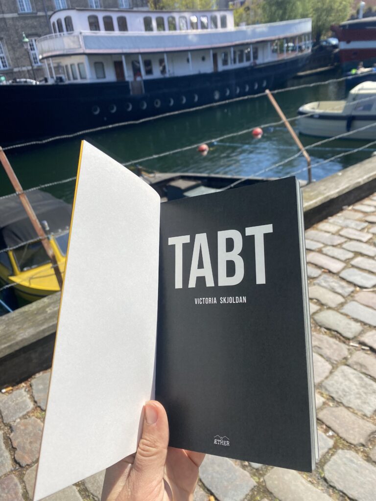 Victoria Skjoldans bog/digtsamling "Tabt"