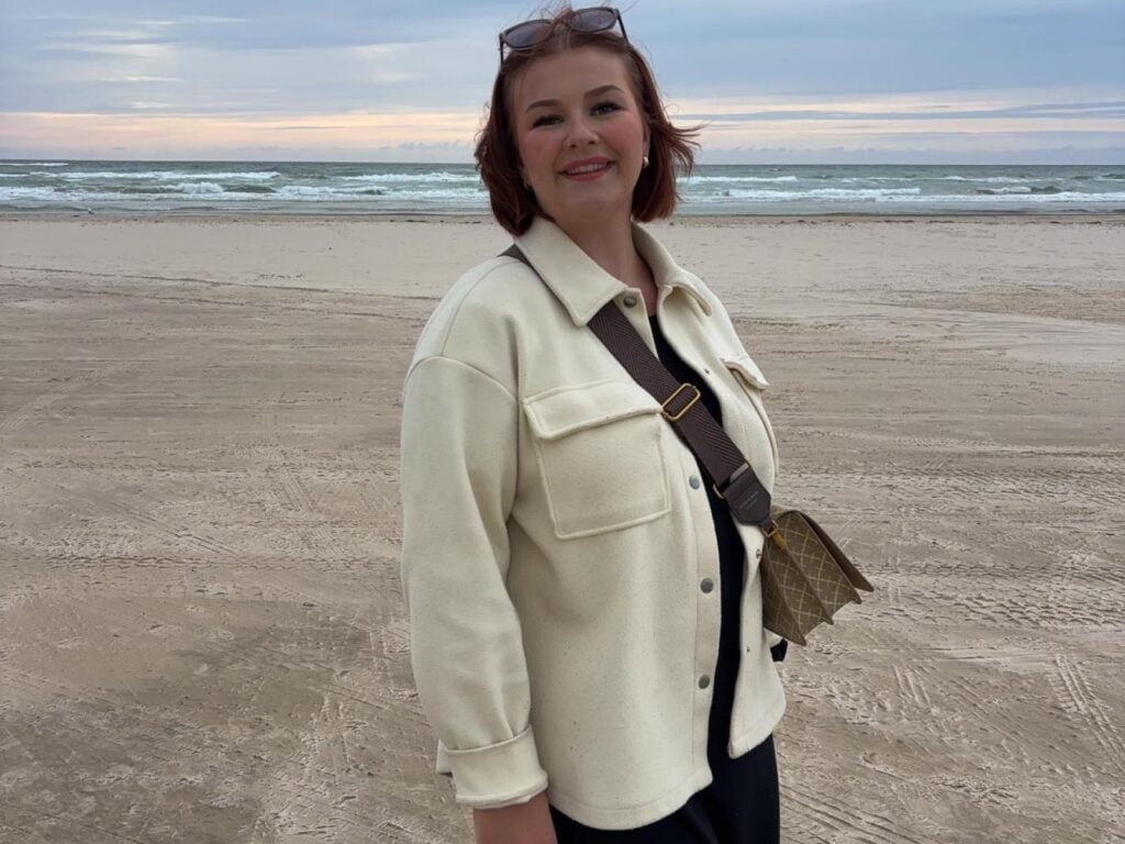 Stinne på stranden