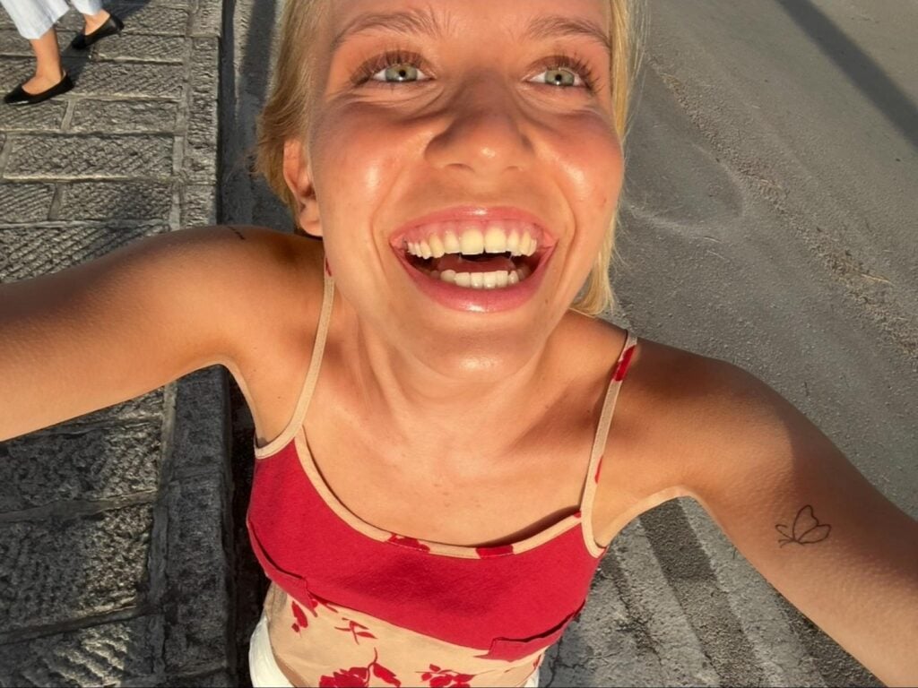 Sofia der smiler