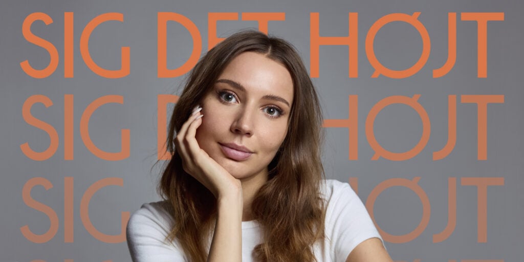 Sig det højt banner