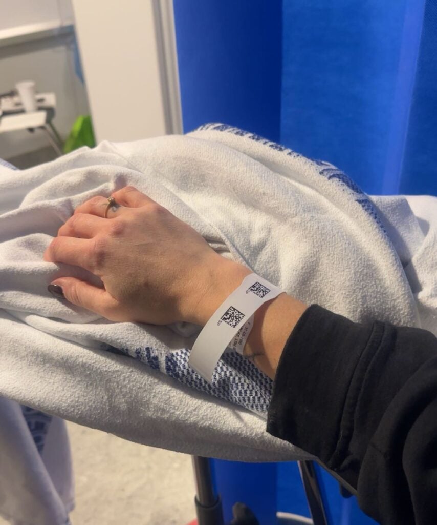 Stina indlagt med hjertet